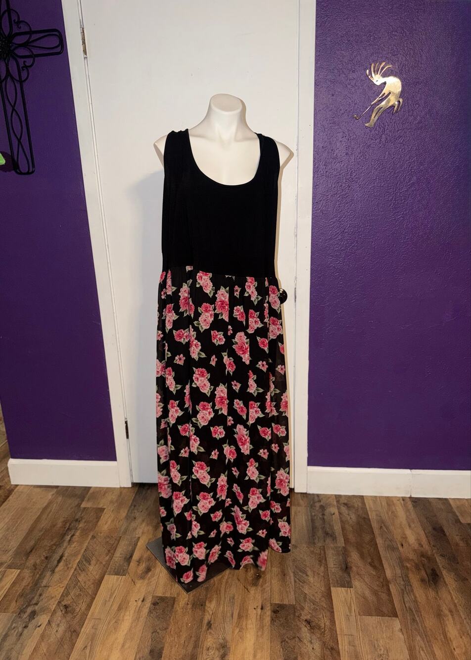 Torrid women’s maxi super floral print dress